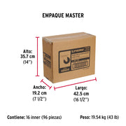 Rodaja hule 2', placa giratoria c/buje, carga 25kg, FIERO