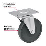 Rodaja de repuesto 4' para DIA-385P, placa giratoria, PRETUL