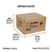 Rotomartillo SDS Plus/destornillador 20V, 2 J, 1 batería 4Ah