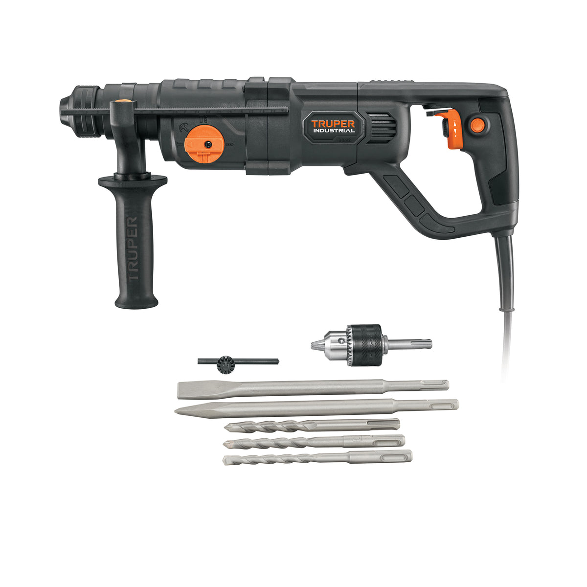 Rotomartillo SDS Plus/destornillador, 3.5 J, 800W, mango D