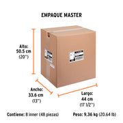 Rodillo para pintar 9 x 3/8' superficies lisas, TRUPER