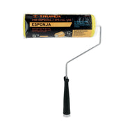 Rodillo para pintar 9 x 3/4' de esponja, superficies rugosas