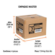 Rotomartillo/destornillador 3/8', 12V, 1 bat 2 Ah, PRO