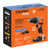 Rotomartillo/destornillador 1/2', 20V, 1 batería 2Ah, PRO