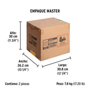 Kit rotomartillo/destornillador 1/2', 20V, 32 acc., PRETUL