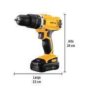 Kit rotomartillo/destornillador 1/2', 20V, 32 acc., PRETUL