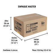 Rotomartillo/destornillador 1/2', 20V, 1 batería 2Ah, PRETUL