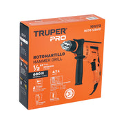Rotomartillo/destornillador 1/2', 600W, TRUPER PRO