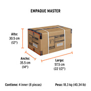Rotomartillo/destornillador 1/2', 600W, TRUPER PRO