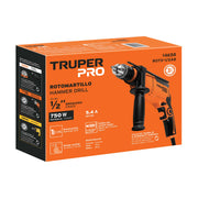 Rotomartillo/destornillador 1/2', 750W, TRUPER PRO