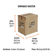 Rotomartillo/destornillador 1/2', 750W, TRUPER PRO
