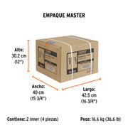 Rotomartillo/destornillador 1/2', 1200W, TRUPER INDUSTRIAL
