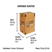 Rotomartillo/destornillador 3/8', 550W, PRETUL