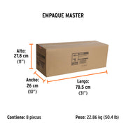 Router (rebajadora) compacto 710 W, 1 HP, TRUPER INDUSTRIAL