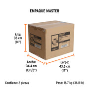 Router (Rebajadora) 1800W, 2-1/2 HP, TRUPER INDUSTRIAL