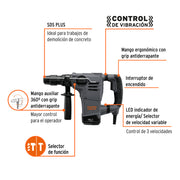 Rotomartillo SDS Plus 4 Joules, 1000W, TRUPER EXPERT