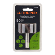 Rueda flap de 2', grano 80, TRUPER