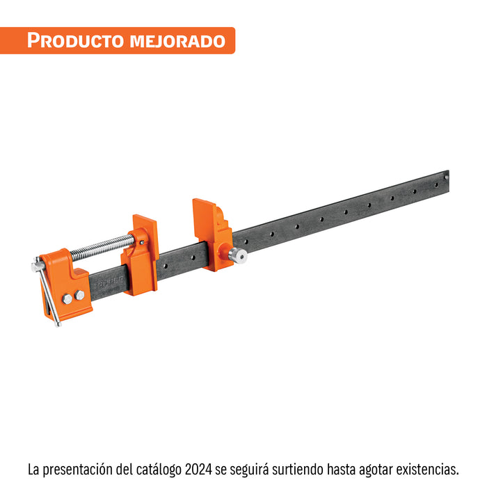 Sargento de solera 24' de acero, TRUPER