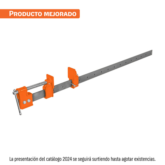 Sargento de solera 36' de acero, TRUPER