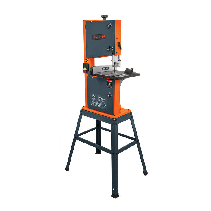Sierra cinta 10', 1/3 HP (250 W), TRUPER