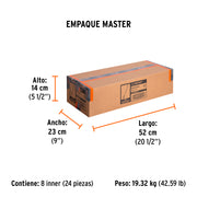 Cincel plano SDS max 1' x 16', TRUPER