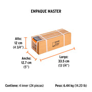 Cincel plano delgado SDS Plus 3/4' x 10', TRUPER