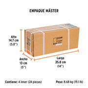 Cincel para azulejo SDS Plus 1-1/2' x 10-1/2', TRUPER