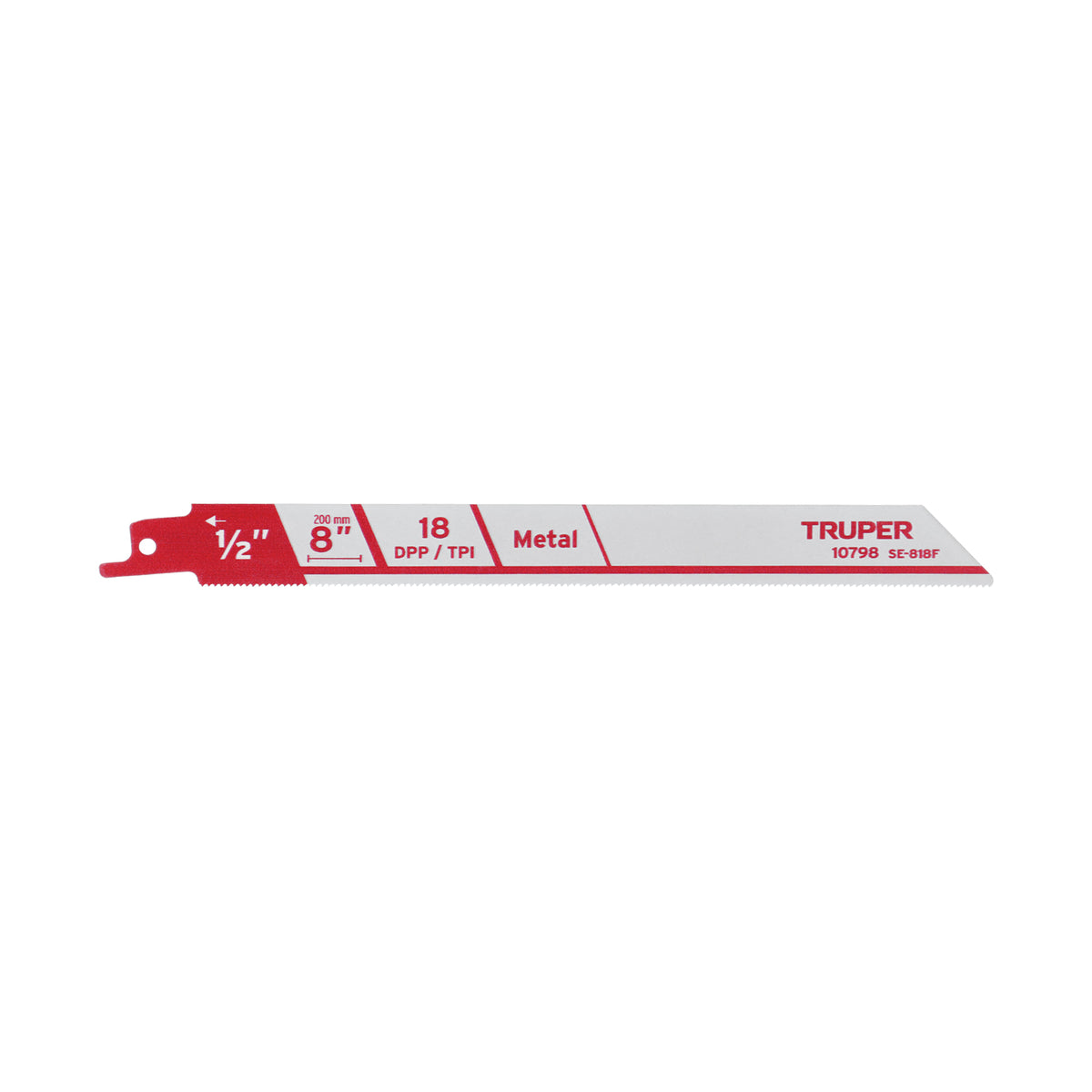 Blíster con 2 seguetas sierra sable 8' 18 DPP para metal
