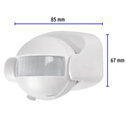 Sensor de movimiento de 180° para pared y techo, VOLTECK