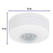 Sensor de movimiento para techo, alcance 6 m, VOLTECK