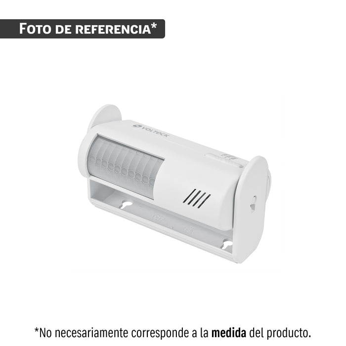 Sensor de movimiento con alarma y timbre inalámbrico