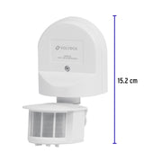 Sensor de movimiento para exterior, VOLTECK