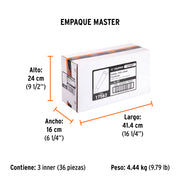 Sellador transparente 100% silicón de 85 g, TRUPER