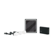 Sistema de iluminación Solar 6 W con 3 lámparas LED, VOLTECK