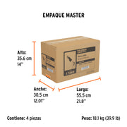 Sierra sable 900W velocidad variable, TRUPER INDUSTRIAL