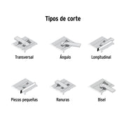 Sierra de mesa 10', 2-1/2 HP (1900 W), con base, PRETUL