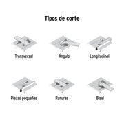 Sierra de mesa 10', 2-1/2 HP (1900 W), TRUPER