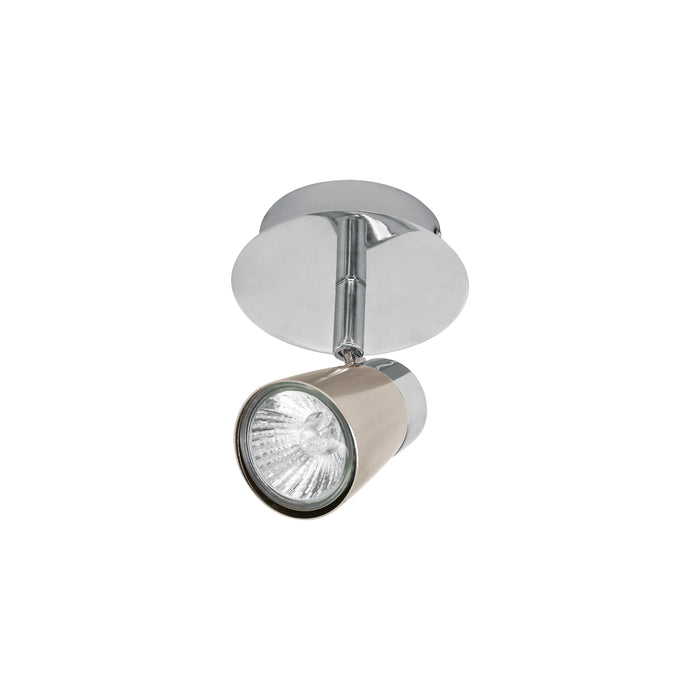 Luminario de sobreponer con 1 spot base GU10, VOLTECK