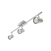 Luminario de sobreponer con 3 spots base GU10, VOLTECK