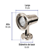 Sobrepuesto exterior, cilíndrico, spot, 1xMR16GU5.3, VOLTECK