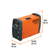 Mini soldadora inversora 100A, 127V, TRUPER EXPERT