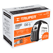 Soldadora inversora 130A, bi-voltaje 127/220V, TRUPER EXPERT