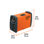 Mini soldadora inversora 130A, 127V, TRUPER EXPERT