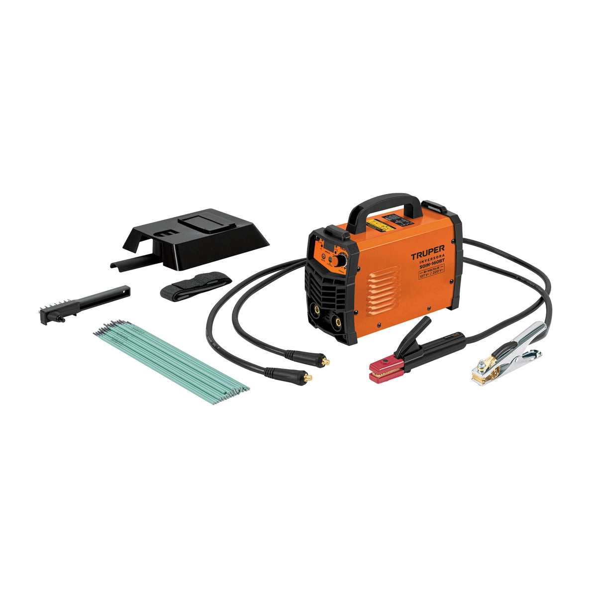 Soldadora inversora 160A, bi-voltaje 127/220V, TRUPER