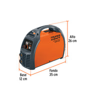 Soldadora inversora 160A, 220V, TRUPER EXPERT