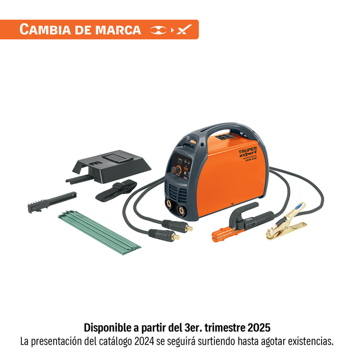 Soldadora inversora 200A, 220V, TRUPER EXPERT