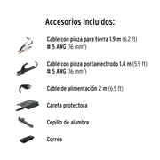 Mini soldadora inversora 100A, 127 V, Serie 300, PRETUL