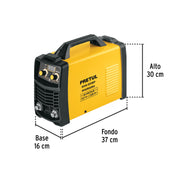 Soldadora inversora 200A, bi-voltaje, Serie 500, PRETUL