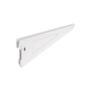 Ménsula plana blanca para cremallera doble, 22cm, FIERO
