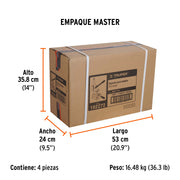 Soporte vertical para taladro 3/8'-1/2', TRUPER